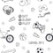 Sports And Gamers - Boys - Age 9-10 Years Colour-in Pyjamas