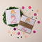 Age 2 Birthday Girl Greeting Card