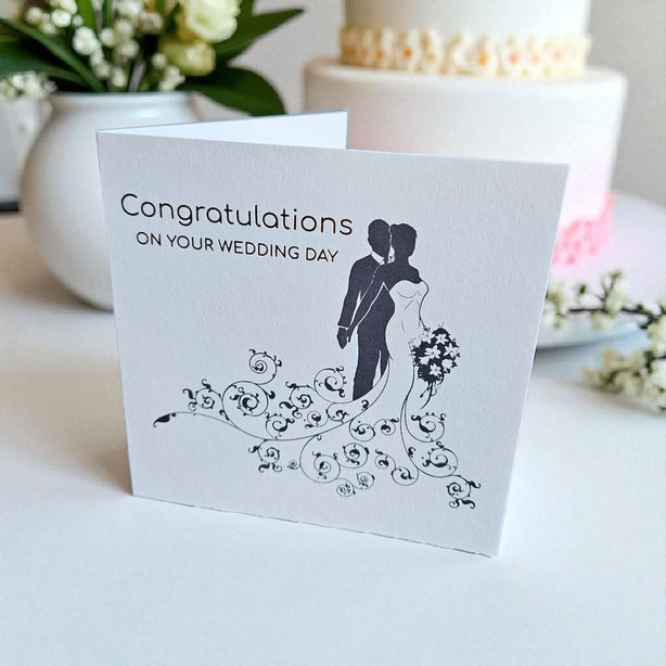 Congratulations On Your Wedding Day Greeting Card
