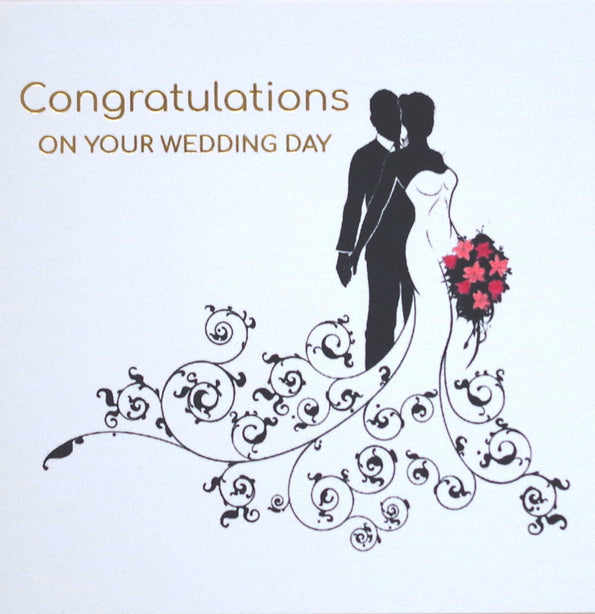 Congratulations On Your Wedding Day Greeting Card