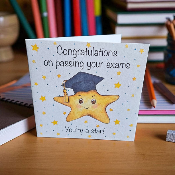 Congratulations On Passing You're Exams Greeting Card