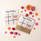 Tic Tac Toe Birds Greeting Card