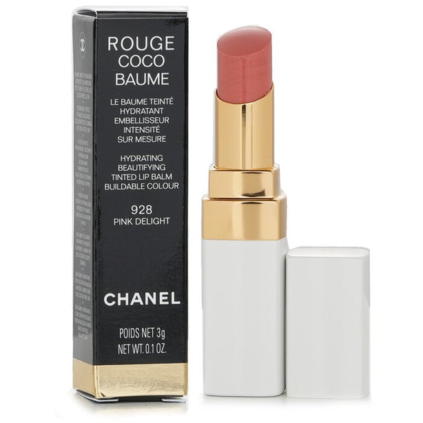 Rouge Coco Baume Hydrating Beautifying Tinted Lip Balm - # 928 Pink Delight - 3g/0.1oz