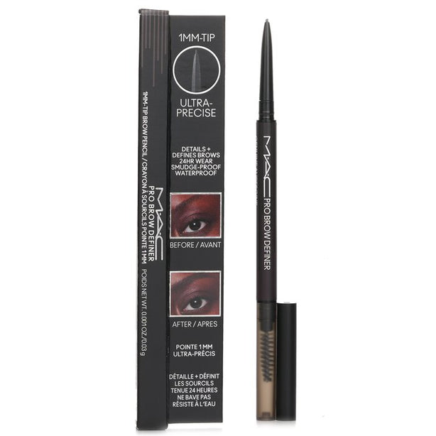 Pro Brow Definer 1mm Tip Brow Pencil - # Genuine Aubergine - 0.03g/0.001oz