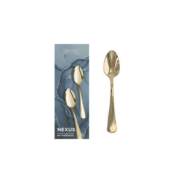 Soiree Nexus 6 Piece Cutlery Set in Gift Box, Stainless Steel