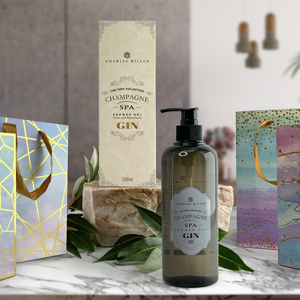 CHARLES MILLEN Signature Collection TIPSY Home SPA Bath Essentials