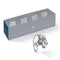 Charles Millen Signature Home Accents Collection Napkin Ring 4 Piece Set, Julia