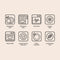Ripple 16pcs Dining Set - White Dew