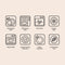 MOD 16pcs Dining Set - Frosted Blue
