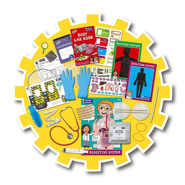 Galt Explore And Discover Lab Kits (Science Lab / Glow Lab / Slime Lab / Rainbow Lab / Body Lab / Space Lab)