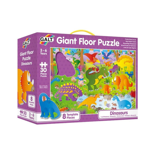 Galt Giant Floor Puzzle (Theme Park / Alphabet Animals / Counting Creatures / Space / Who's Taller / Jungle / Dinosaurs / Construction)