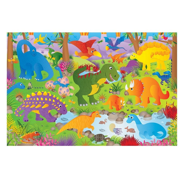 Galt Giant Floor Puzzle (Theme Park / Alphabet Animals / Counting Creatures / Space / Who's Taller / Jungle / Dinosaurs / Construction)