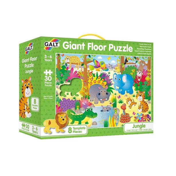 Galt Giant Floor Puzzle (Theme Park / Alphabet Animals / Counting Creatures / Space / Who's Taller / Jungle / Dinosaurs / Construction)