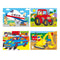 Galt 4 Puzzles In A Box (Farm / Vehicles / Dinosaurs / Jungle / Woodland / Animals / Ocean)