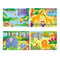 Galt 4 Puzzles In A Box (Farm / Vehicles / Dinosaurs / Jungle / Woodland / Animals / Ocean)