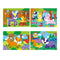 Galt 4 Puzzles In A Box (Farm / Vehicles / Dinosaurs / Jungle / Woodland / Animals / Ocean)