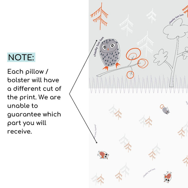 Cheeky Bon Bon Nursing Pillow Case