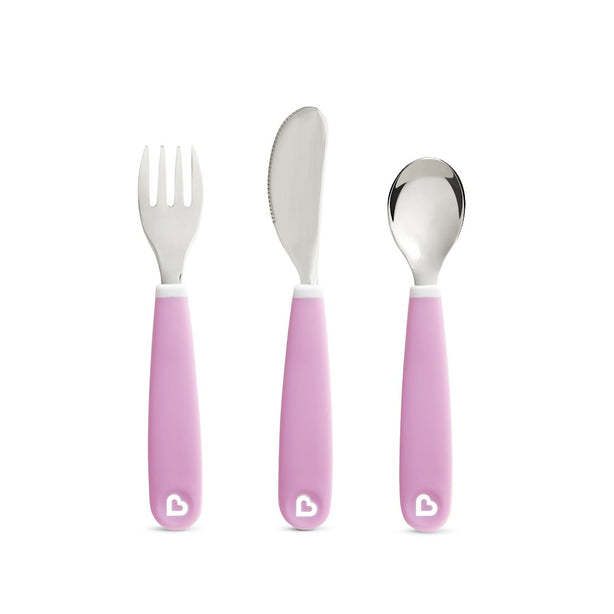 Munchkin Splash Toddler Fork, Knife & Spoon Set