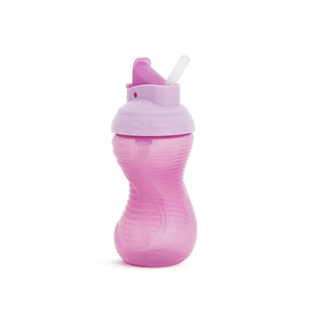 Munchkin Mighty Grip Flip Straw Cup - 10oz