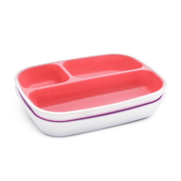 Munchkin Splash Toddler Divided Plates