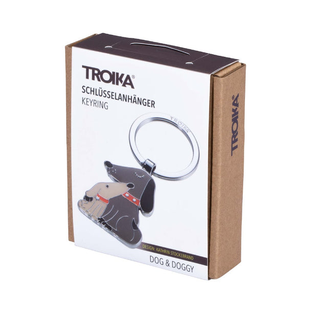 Troika Keyring Dog & Doggy KR1805BR