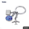 Troika Keyring World Traveller Weltenbummler KR1045CH