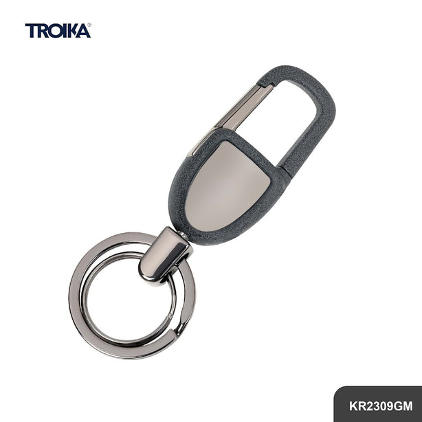 Troika Keyring Carabiniero Gunmetal KR2309GM
