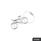 Troika Keyring Drahtesel BTO24MA