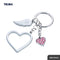 Troika Keyring Love is in the Air Chrome KR1701CH