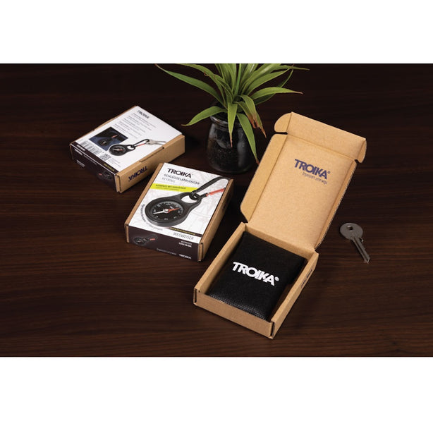 Troika Keyring Compass WEGWEISER COS10BK
