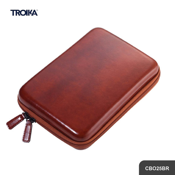 Troika Brown Travel Case Organiser CBO25BR