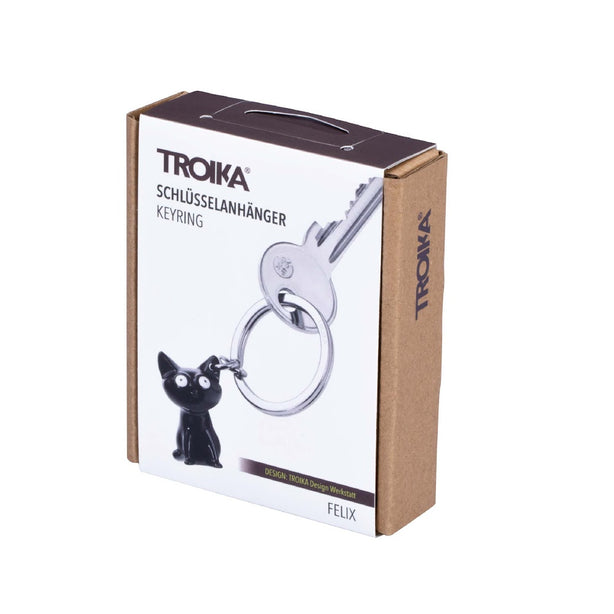 Troika Keyring Felix Cat KR1622BK