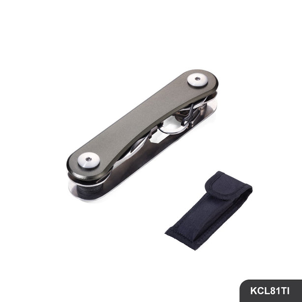 Troika Keyring Clever Key Titanium KCL81TI