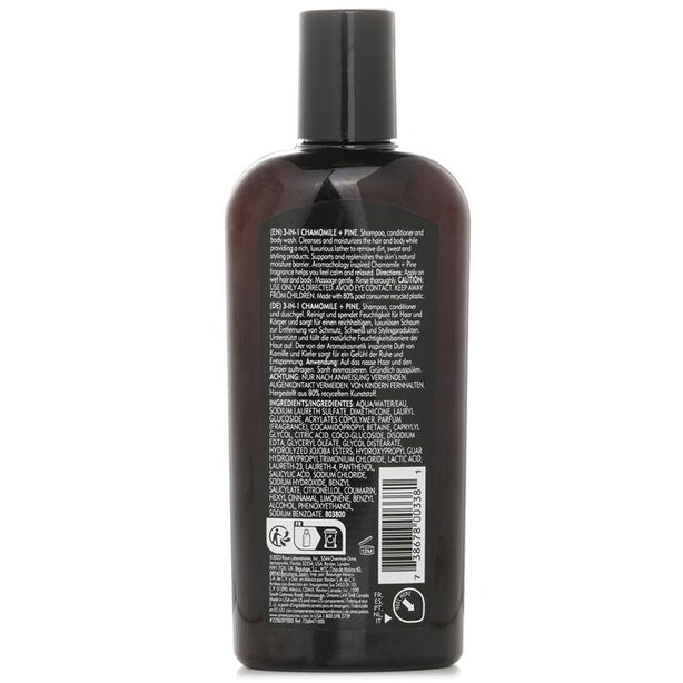 3-in-1 Chamomile + Pine Shampoo,  Conditioner And Body Wash - 250ml/8.4oz