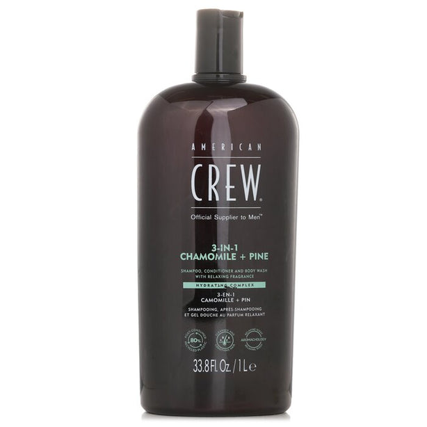 3-in-1 Chamomile + Pine Shampoo,  Conditioner And Body Wash - 1000ml/33.8oz