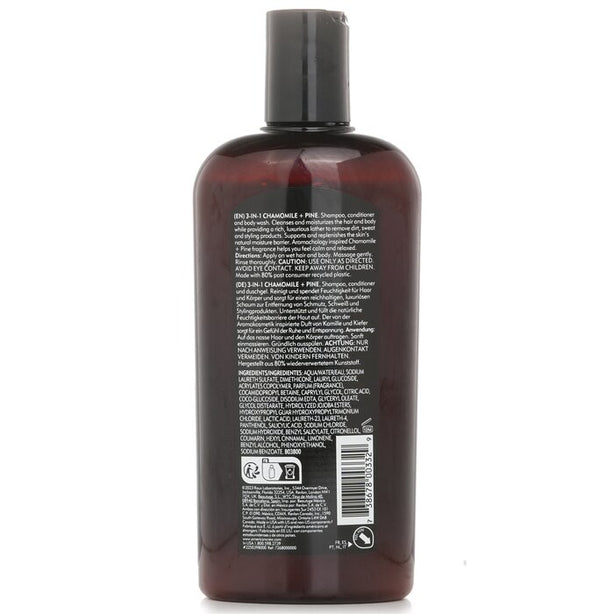 3-in-1 Chamomile + Pine Shampoo, Conditioner And Body Wash - 450ml/15.2oz