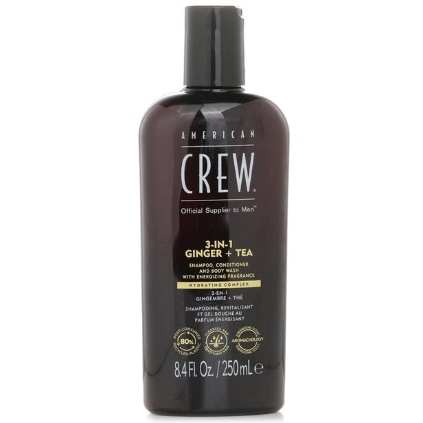 3-in-1 Ginger + Tea Shampoo, Conditioner And Body Wash - 250ml/8.4oz