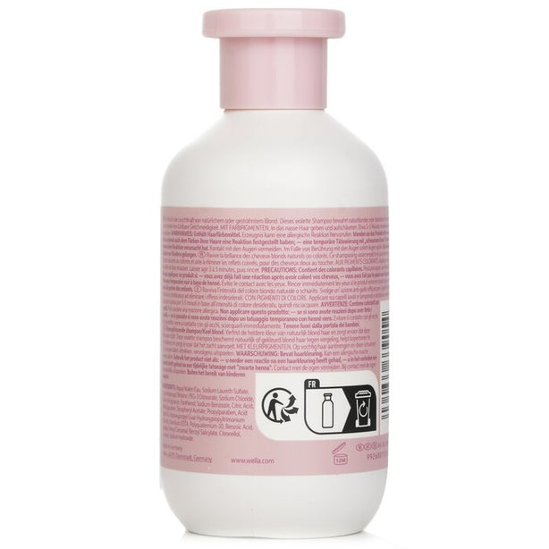 Invigo Blonde Recharge Shampoo With Purple Pigments Highlighted, Cool Blonde Or Silver Hair - 300ml