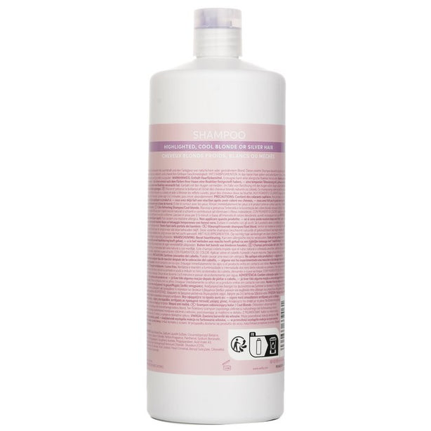 Invigo Blonde Recharge Shampoo With Purple Pigments Highlighted, Cool Blonde Or Silver Hair - 1000ml