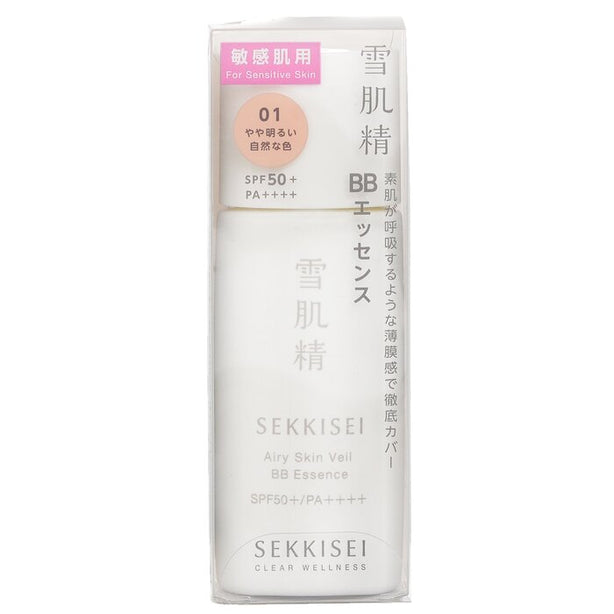 Sekkisei Airy Skin Veil Bb Essence Spf50 - # 01 - 30ml