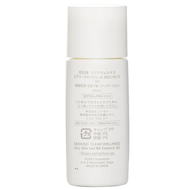Sekkisei Airy Skin Veil Bb Essence Spf50 - # 02 - 30ml