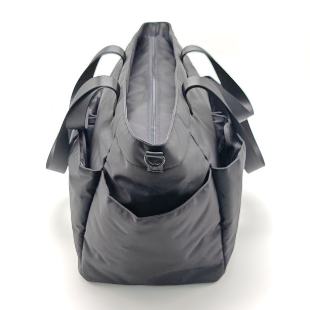 Ril Creed Polyester Pocket Tote Bag with 2 front slip pockets and 2 back slip pockets