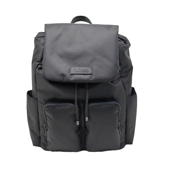 Ril Creed Polyester Backpack with 2 front slip pockets and 2 side slip pockets