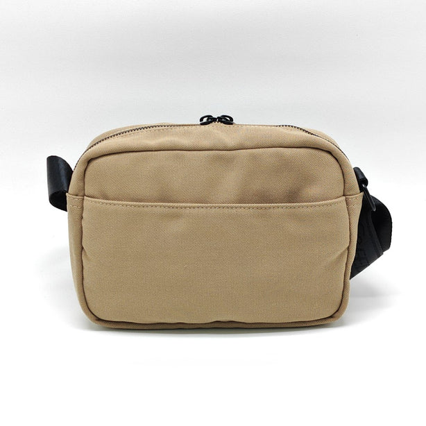 Ril Creed Canvas Crossbody Bag with back slip pocket