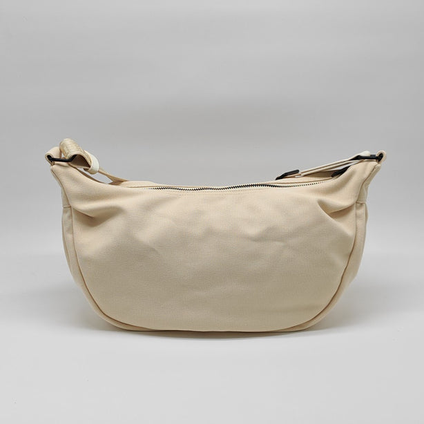 Ril Creed Canvas Crossbody Bag with main zip compartment