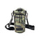 Ril Creed Polyester Bottle Holder Camo with shoulder strap and front zip pocket
