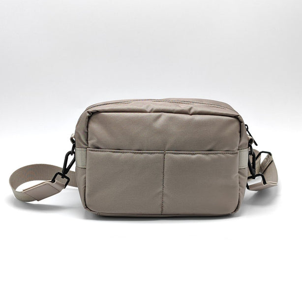 Ril Creed Polyester Crossbody Bag with front zip pocket
