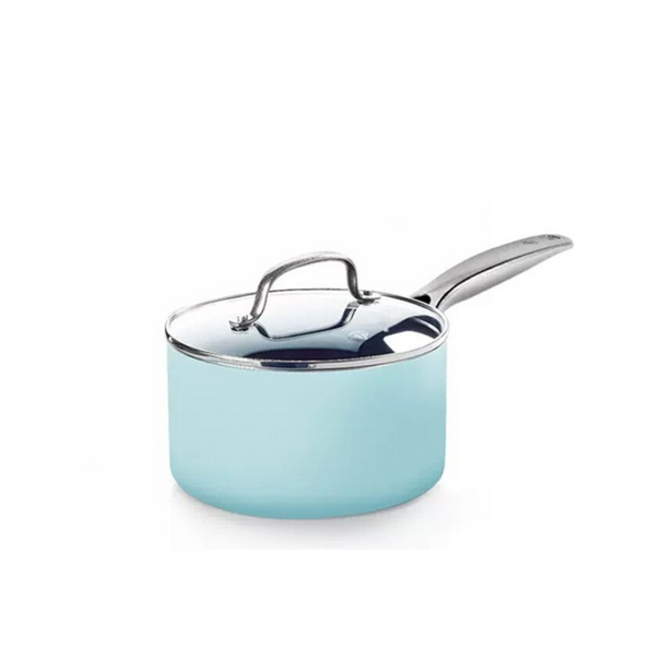 Blue Diamond 16cm Saucepan with Cover - Blue