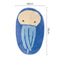 The Gang Tapestry 100% Microfibre Anti-Slip Mat, Squiddy