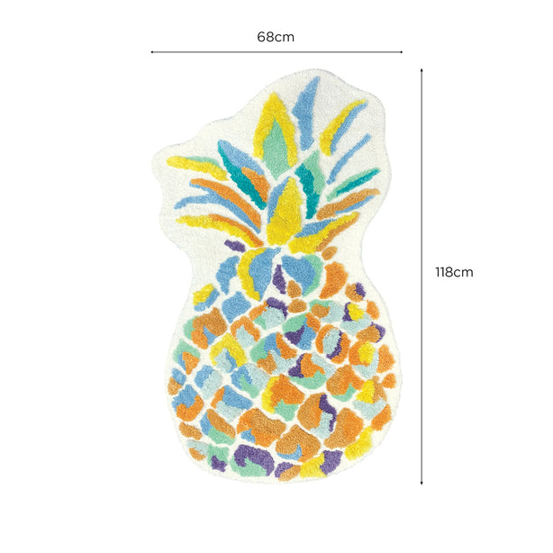 Charles Millen Signature Collection Tapestry 100% Microfibre Anti-Slip Mat, Zesty